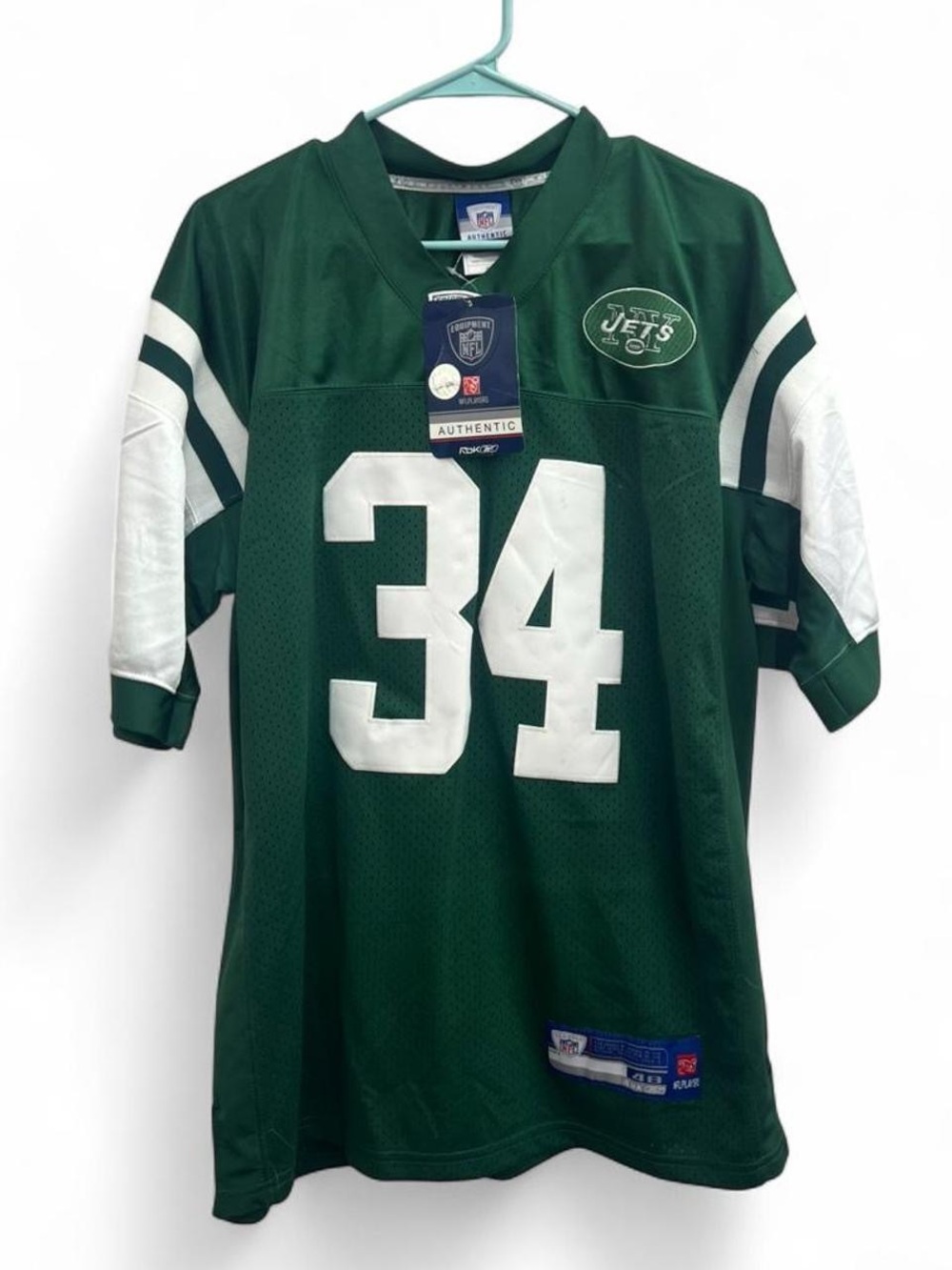 Reebok New York Jets Dwight Lowery jersey size Large 48